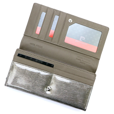 Portfel damski skórzany skóra naturalna Pierre Cardin 