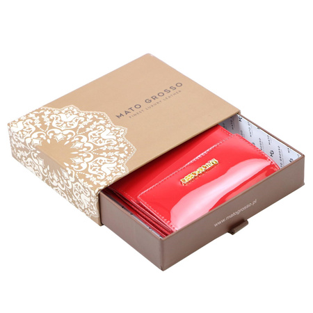 Portfel damski skórzany skóra naturalna Mato Grosso 