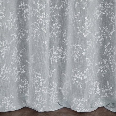 ZASŁONA GOTOWA AMBER 140 X 250 CM SZARY