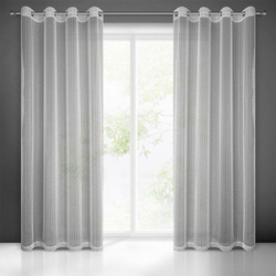 FIRANA GOTOWA NOELIA 140 X 250 CM SREBRNY