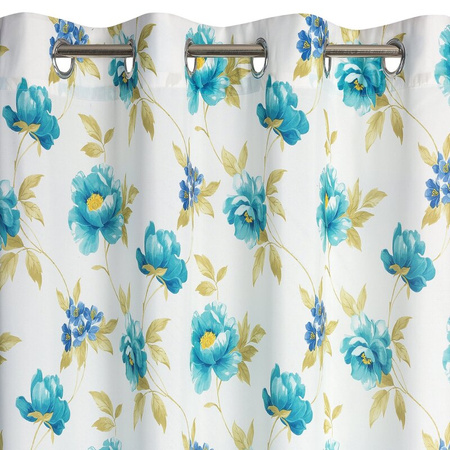 ZASŁONA GOTOWA ALMA 140 X 250 CM BIAŁY