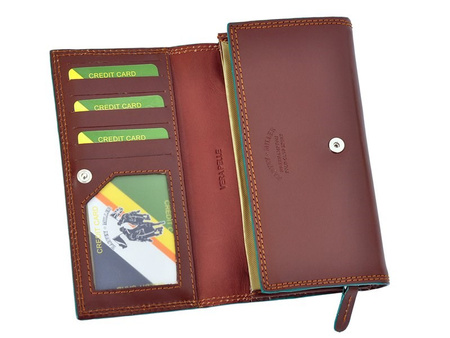 Portfel damski skórzany skóra naturalna Harvey Miller