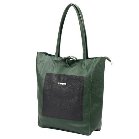 Torebka damska skórzana skóra naturalna MiaMore 