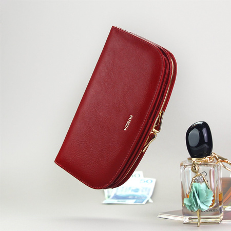 Portfel damski skórzany skóra naturalna Patrizia