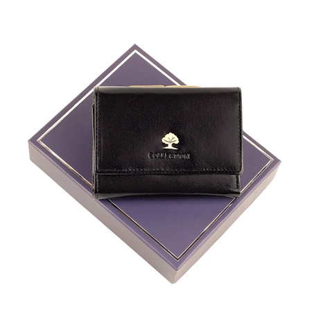 Portfel damski skórzany skóra naturalna Luxury 