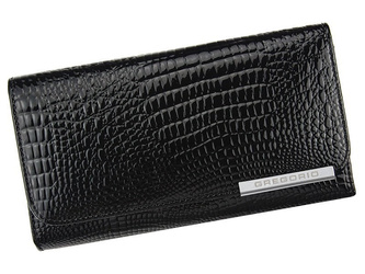 Portfel damski skórzany skóra naturalna Gregorio