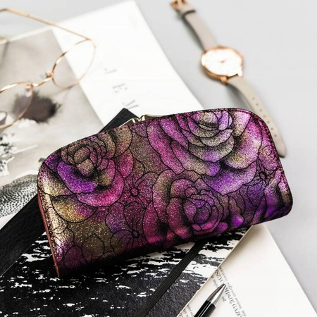 Portfel damski skórzany skóra naturalna  Peterson