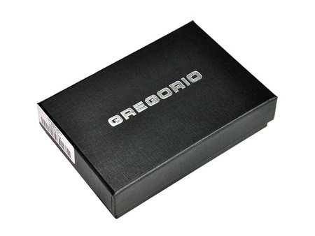 Gregorio portmonetka skóra naturalna czarny Gregorio GF117 - kobieta