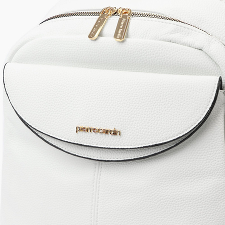 Plecak damski skórzany skóra ekologiczna Pierre Cardin