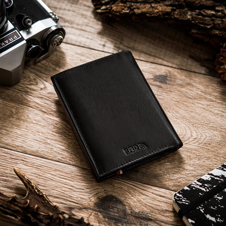 Portfel męski skórzany skóra naturalna  Peterson