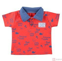 T-SHIRT LITTLE SAILOR POLO CHŁ DRUK CZ Ewa Klucze