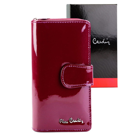 Portfel damski skóra naturalna + skóra ekologiczna Pierre Cardin