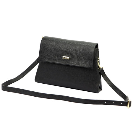 MiaMore torebka listonoszka skóra naturalna beżowy