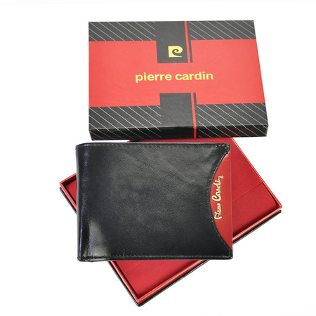 Portfel męski skórzany skóra naturalna Pierre Cardin