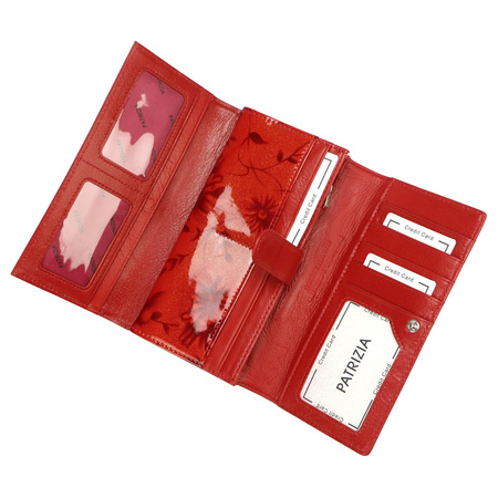 Portfel damski skórzany skóra naturalna Patrizia