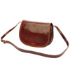 Florence torebka listonoszka skóra naturalna brązowy