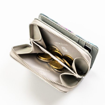 Portfel damski skóra naturalna skórzany Peterson