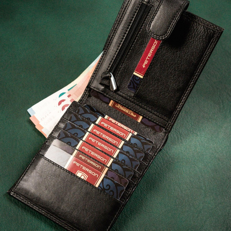 Portfel męski skórzany skóra naturalna  Peterson