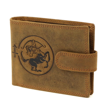 Portfel męski skórzany skóra naturalna Nordee