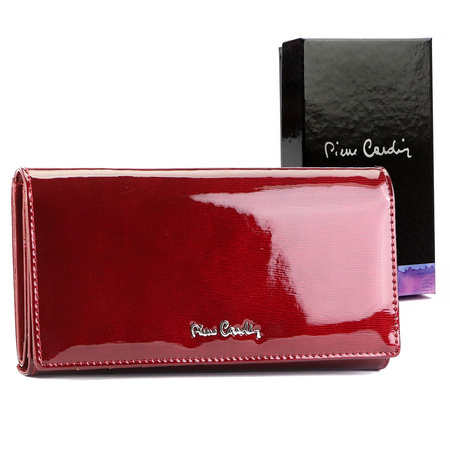 Portfel damski skórzany skóra naturalna Pierre Cardin 