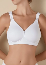 ELOISA Biustonosz Soft, blanco-biały