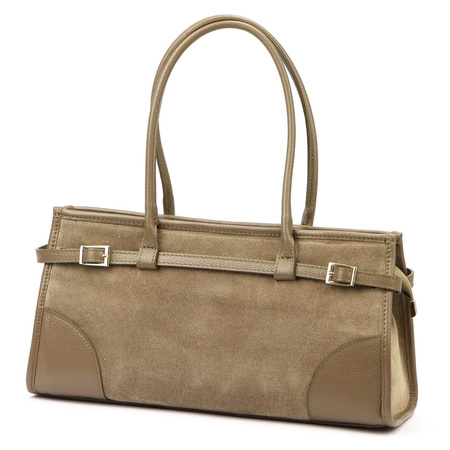 Torebka torebki skórzana damska skóra naturalna Luka