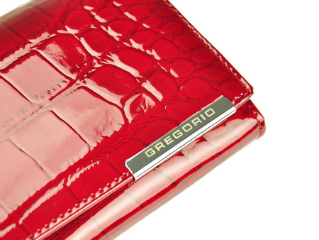 Portfel damski skórzany skóra naturalna Gregorio 