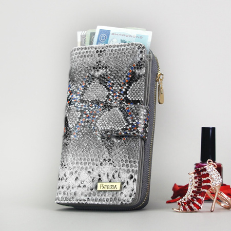 Portfel damski skórzany skóra naturalna Patrizia