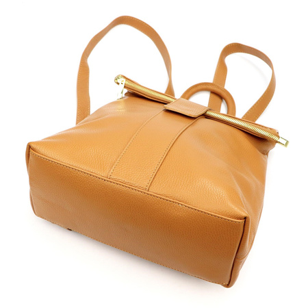 Skórzany pasek męski ELITE czarny 135-cm