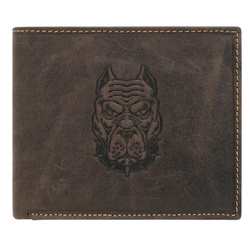 Portfel męski skórzany skóra naturalna Wild