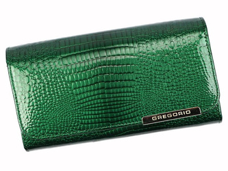 Portfel damski skórzany skóra naturalna Gregorio
