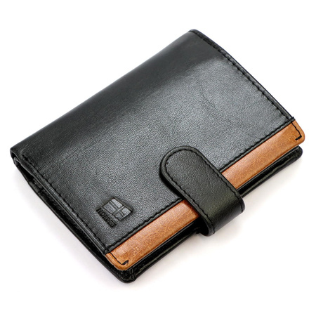 Portfel męski skórzany skóra naturalna Nordee