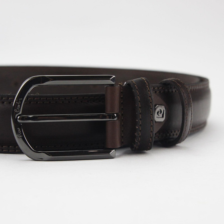 Pasek męski skórzany skóra naturalna Pierre Cardin