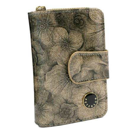 Portfel damski skóra naturalna skórzany Peterson