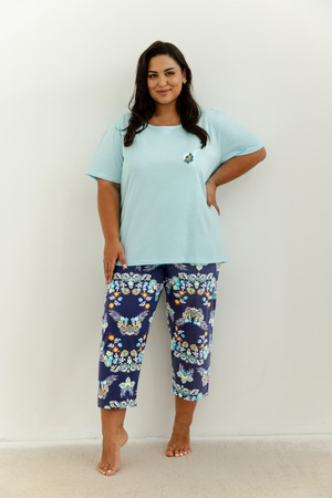 Piżama Kristen 3366 2XL-3XL piżama damska 