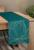 OBRUS BLINK 12 35 X 140 CM CIEMNOTURKUSOWY