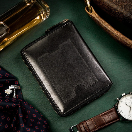 Portfel męski skórzany skóra naturalna  Peterson