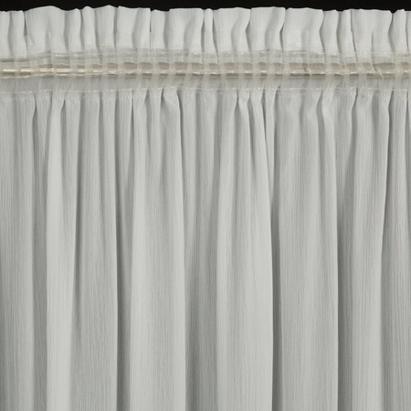 FIRANA GOTOWA MELINDA NA TAŚMIE 135 X 270 CM BIAŁY