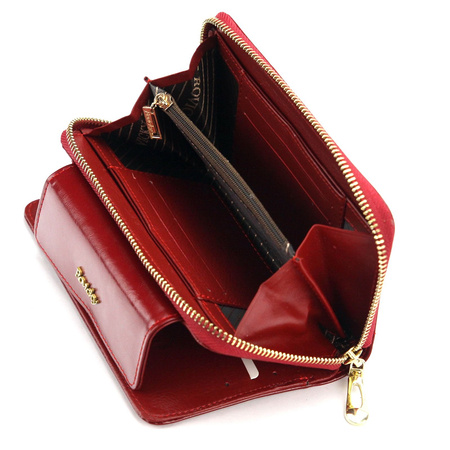 Portfel damski skórzany skóra naturalna Rovicky 