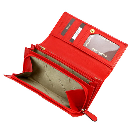 Portfel damski skórzany skóra naturalna Mato Grosso 