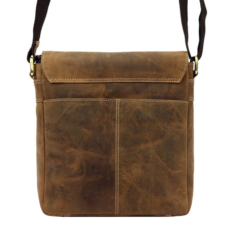 Torba saszetka na ramię męska skórzana skóra naturalna Nordee 