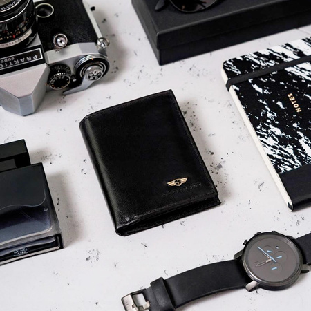 Portfel męski skórzany skóra naturalna  Peterson