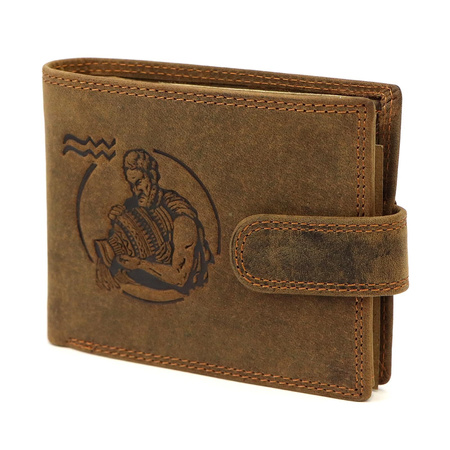 Portfel męski skórzany skóra naturalna Nordee