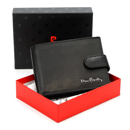 Portfel męski skórzany skóra naturalna Pierre Cardin