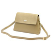 MiaMore torebka listonoszka skóra naturalna beżowy