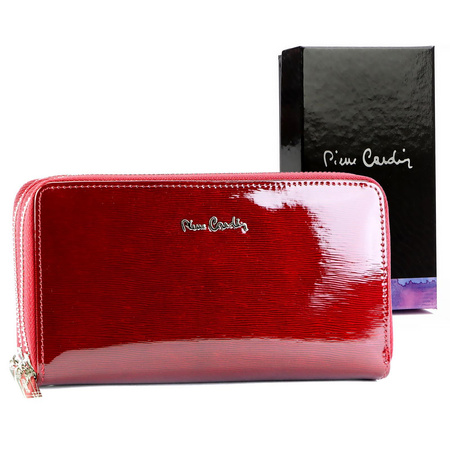 Portfel damski skórzany skóra naturalna Pierre Cardin