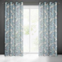 ZASŁONA GOTOWA LUNA 140 X 250 CM BŁĘKITNY