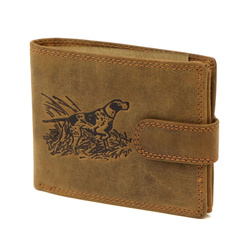 Portfel męski skórzany skóra naturalna Nordee