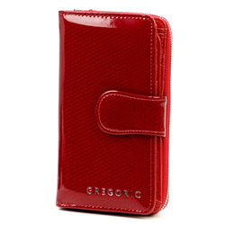 Portfel damski skóra naturalna skórzany Gregorio