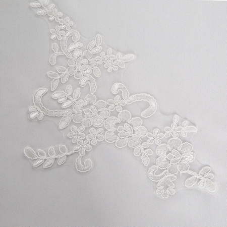 OBRUS BARI 85 X 85 CM BIAŁY